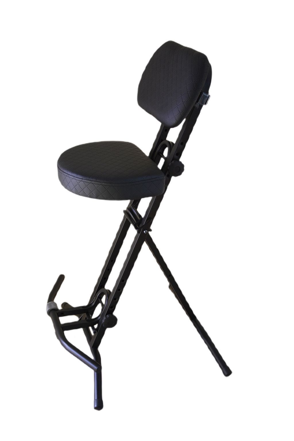 Krzesło kontrabasowe Economy pikowane (siedzisko Thick-ruchome oparcie)