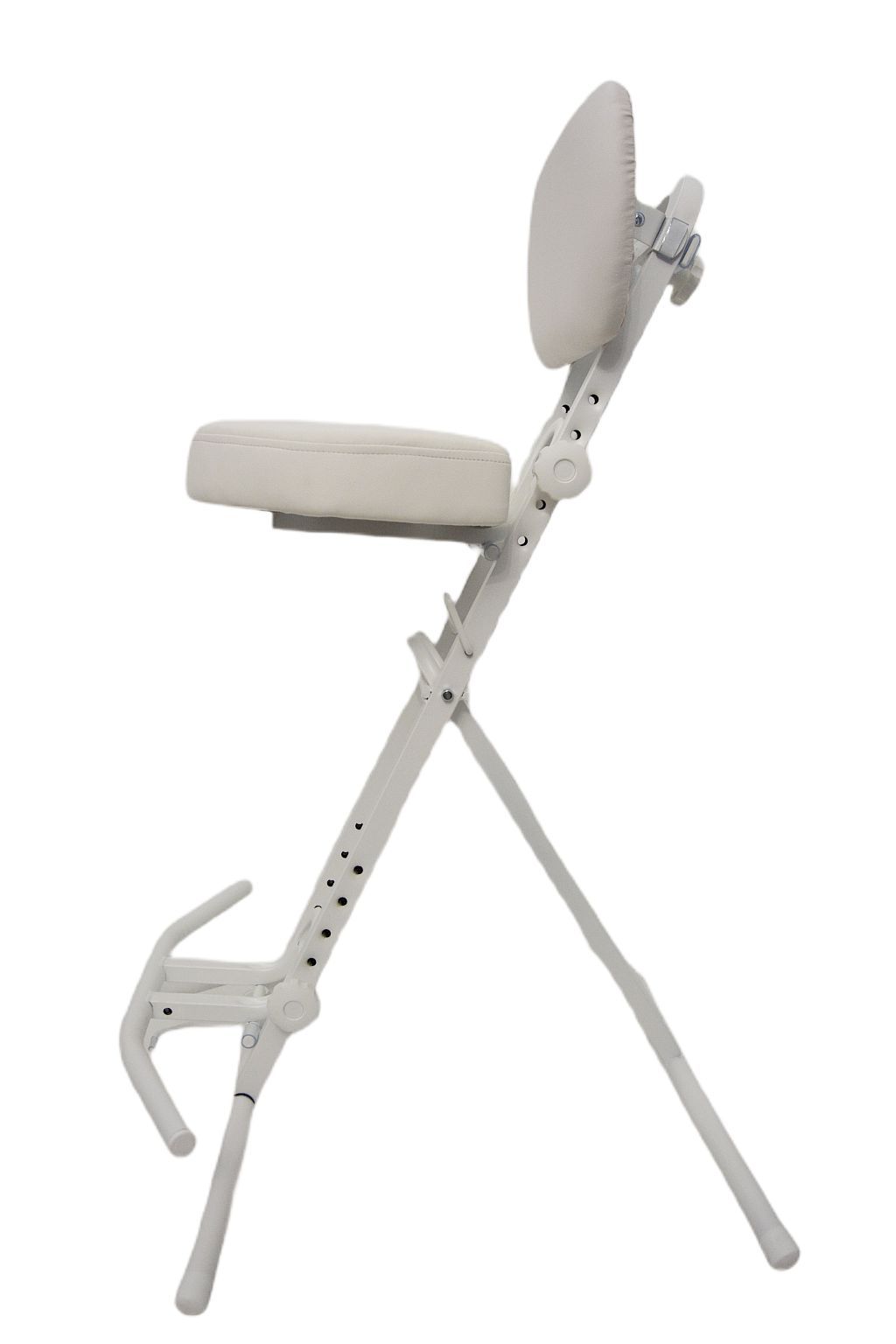 Krzesło kontrabasowe Economy WHITE (siedzisko thick)