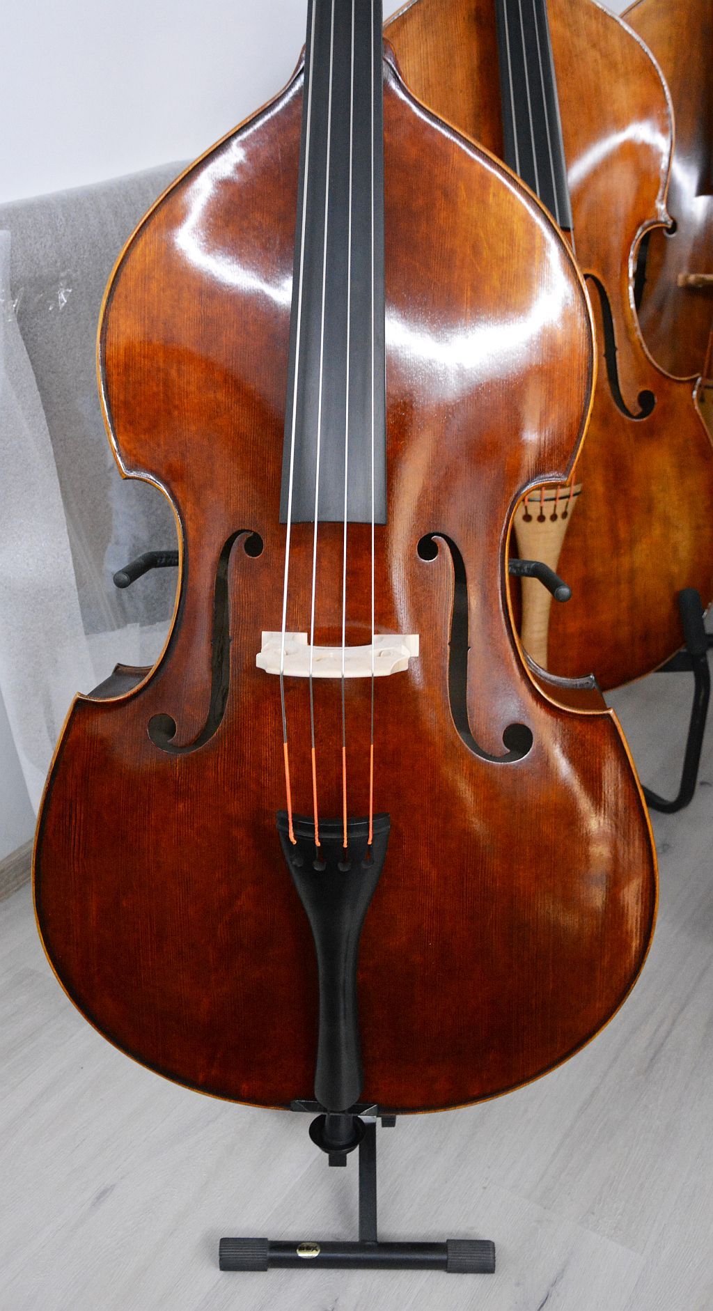 Kontrabas lutniczy Heinz Lehmann ¾ struny Belcanto Solo