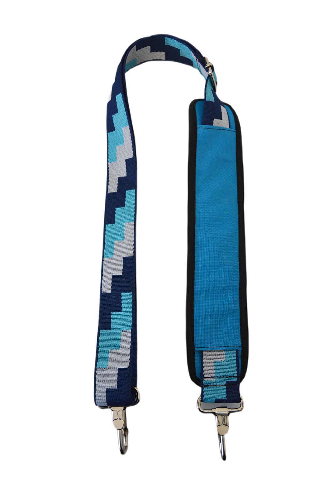 pasek do futerału niebieski