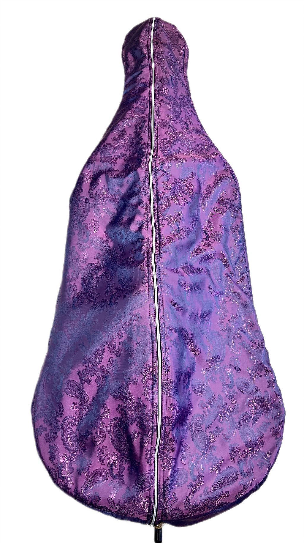 Ocieplany woreczek ochronny wiolonczelowy fioletowy