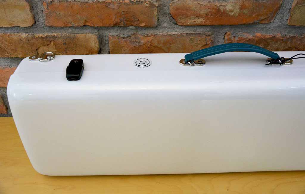 Futerał skrzypcowy prostokątny Accord ALPHA - pearl white