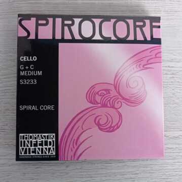 Struny wiolonczelowe THOMASTIK SPIROCORE Combo Wolfram (G + C)