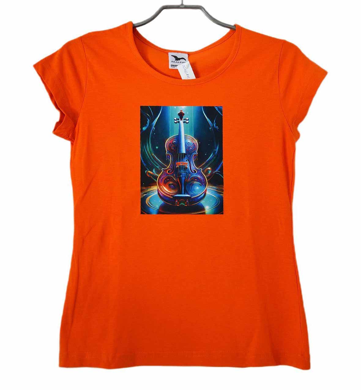 koszulka pomarańczowa